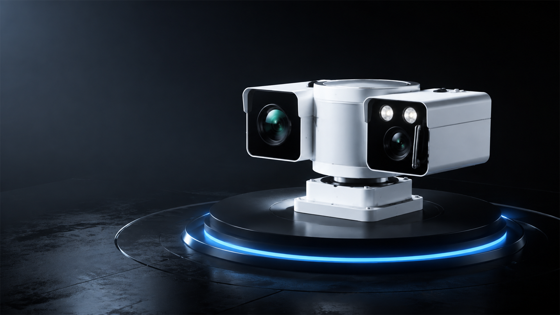 Three-axis Stabilized Dual-light Pod, Full-domain Observation with Visible Light and Infrared